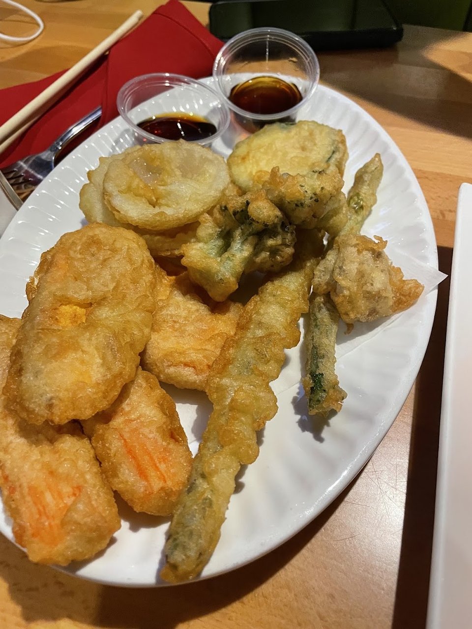 Vegetable Tempura Appetizer